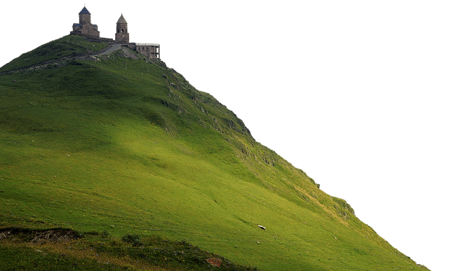 Kloster auf einem Berg - Luftzeitalter, Erdzeitalter
